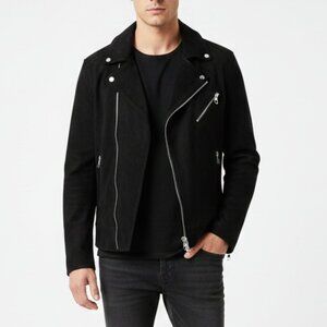 H&M Men's Black Biker Jacket